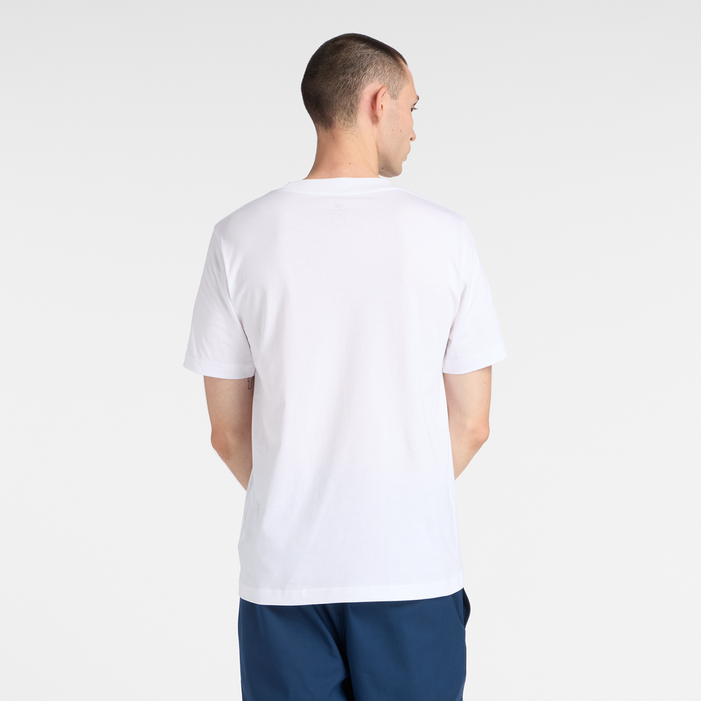 Pánske tričko New Balance MT61T2QHWT – biele