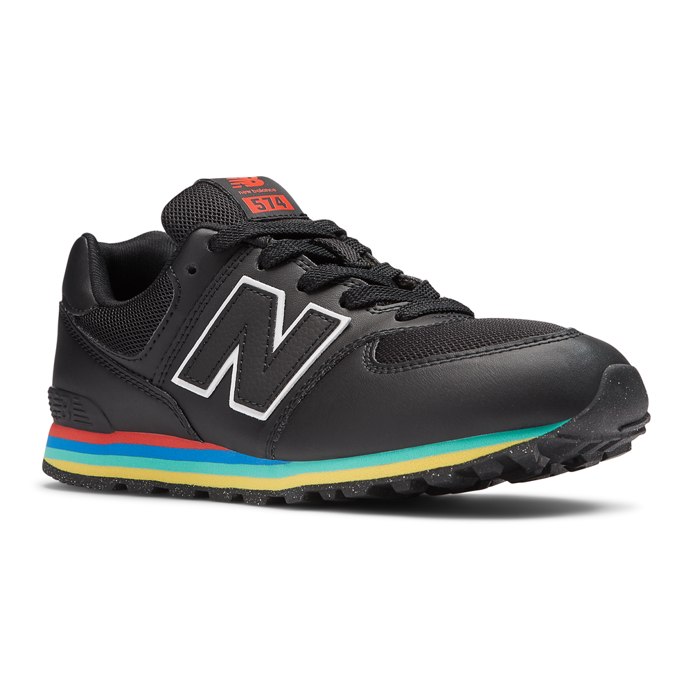 Detské topánky New Balance GC574KIF – čierné