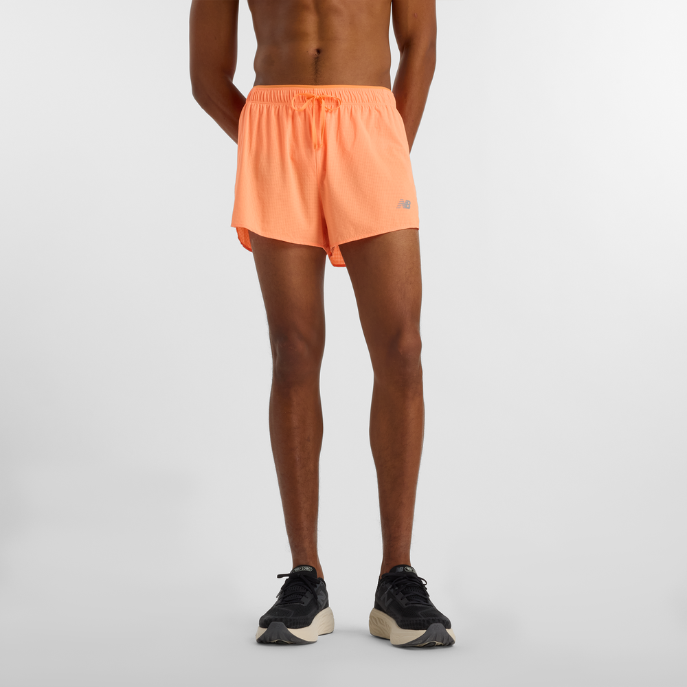 Pánske šortky New Balance MS51283HMO – oranžová