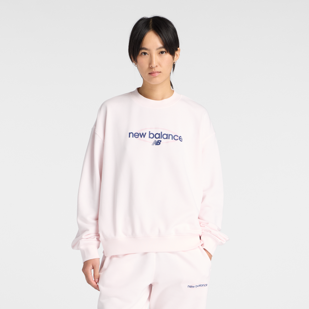 Dámska mikina New Balance WT61S0S9AAA – ružové