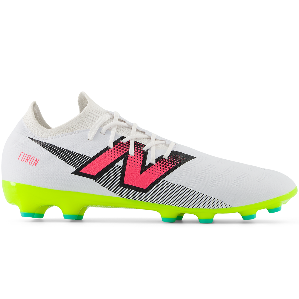 Pánske kopačky New Balance FURON DESTROY AG V7+ SF2AH75 – biele