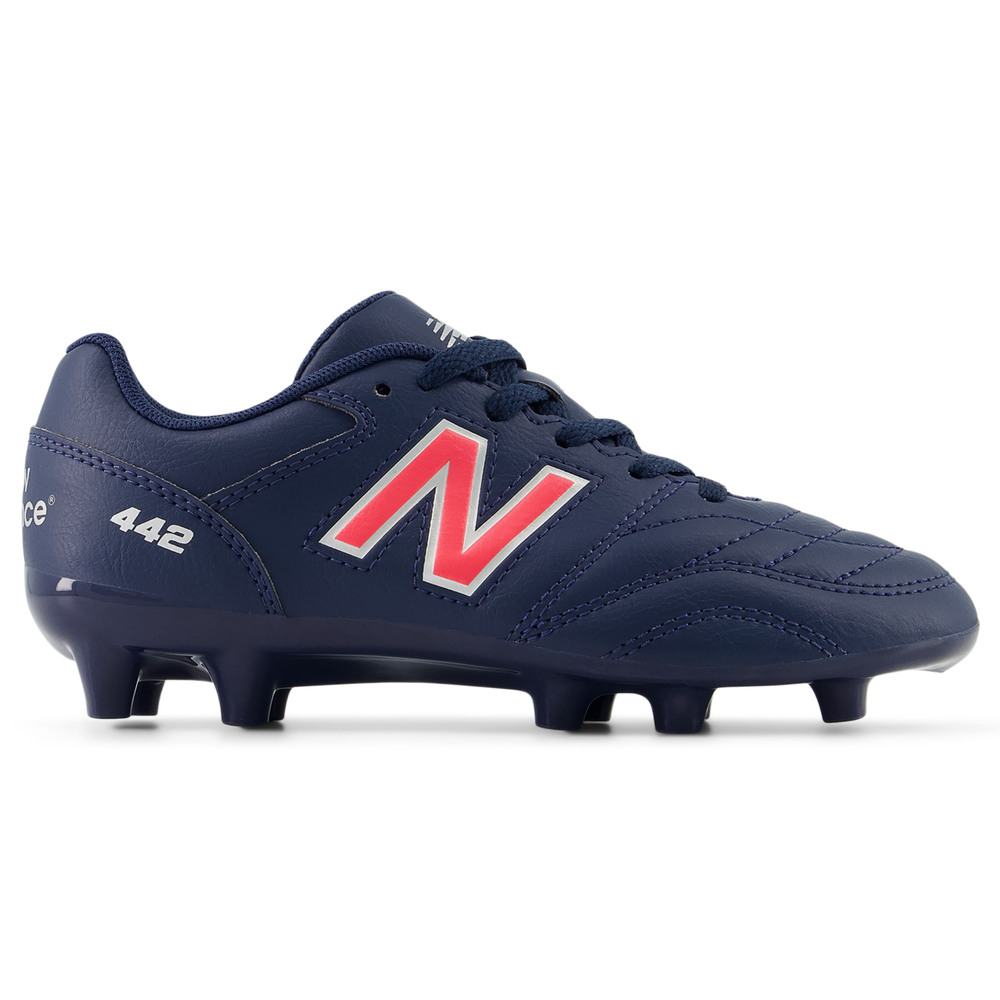 Detské futbalové topánky New Balance 442 ACADEMY JNR FG V2 JS43FMP2 – tmavomodrá