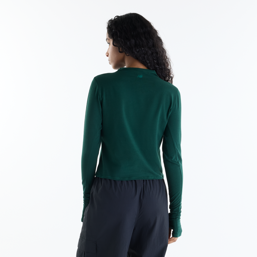 Dámske tričko New Balance Athletics Crafted – zelené