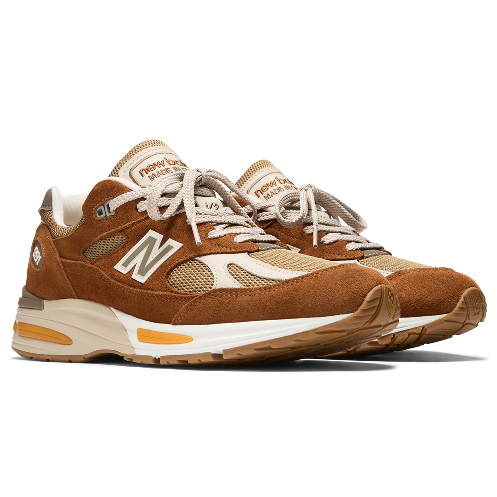 Unisex topánky New Balance U991GB2 – hnedá