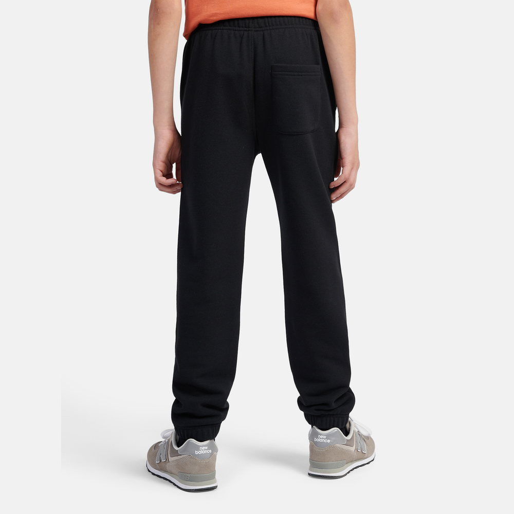 Detské nohavice New Balance LAKB0060BK – čierné