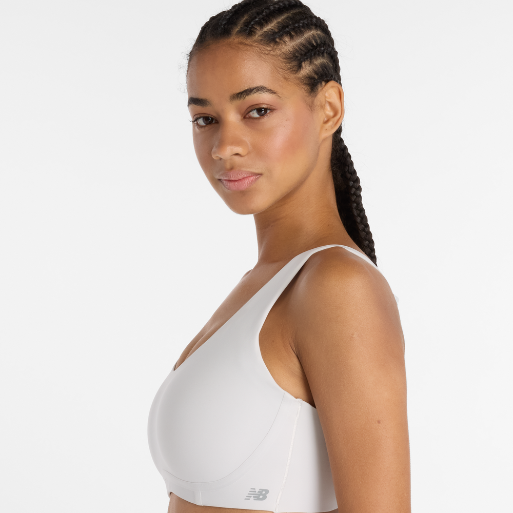 Športová podprsenka New Balance WB51052GYM – biele