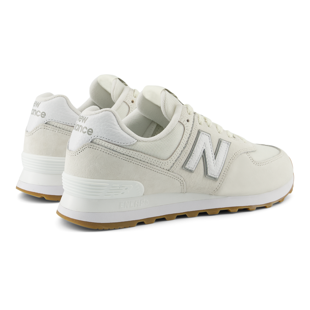 Unisex topánky New Balance U574RAD – biele