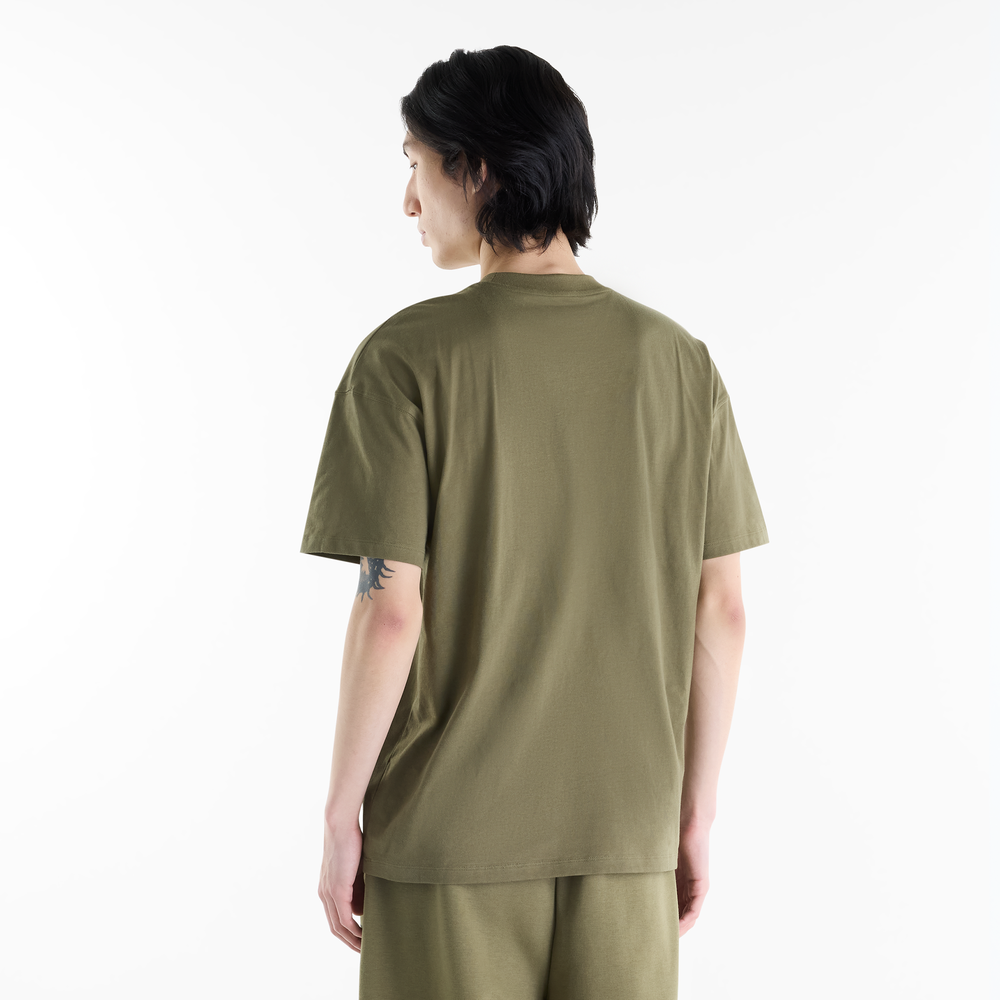 Pánske tričko New Balance Sport Linear Graphic – zelené