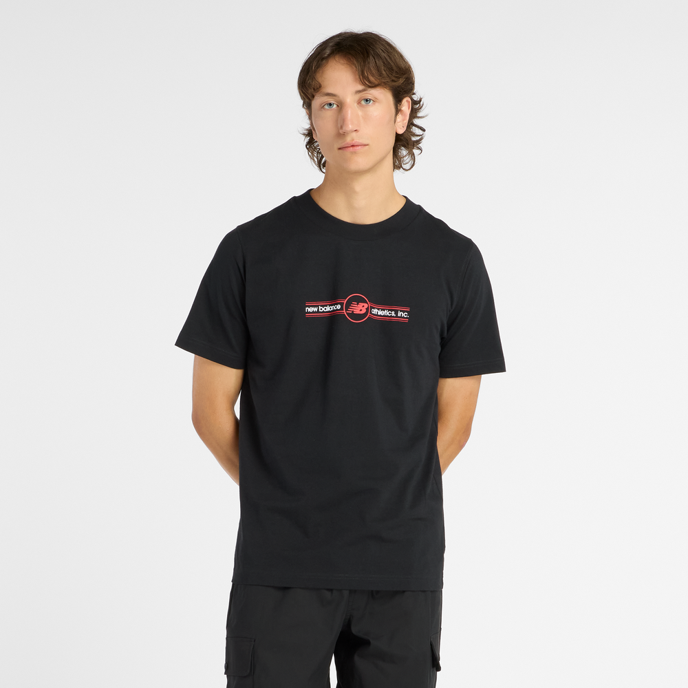 Pánske tričko New Balance MT6148SVBK – čierné