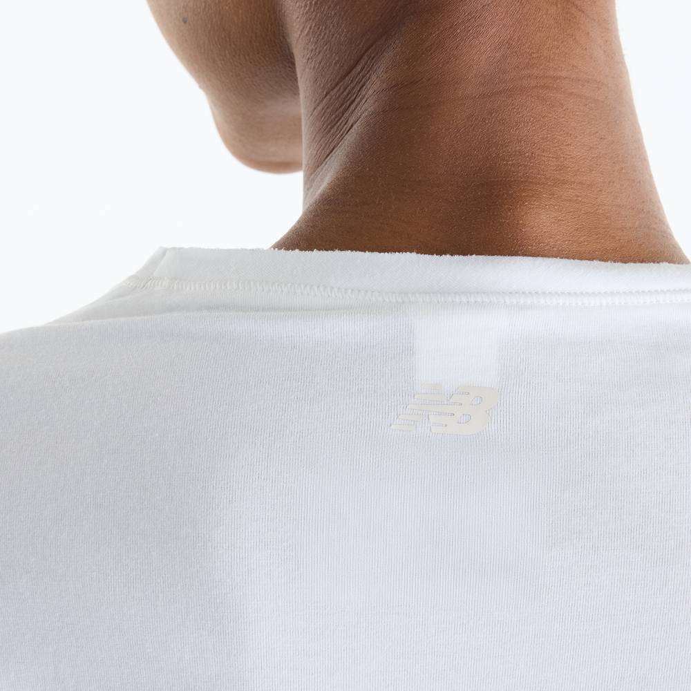 Dámske tričko New Balance Athletics Crafted – biele