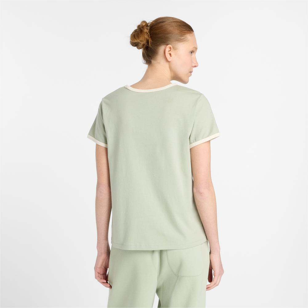 Dámske tričko New Balance WT53524GAS – zelené