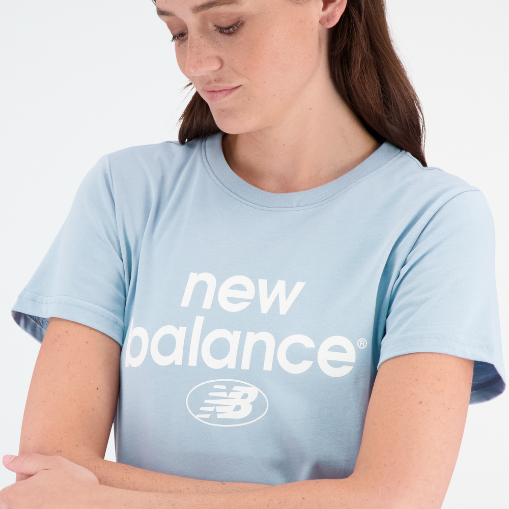 Dámske tričko New Balance WT31507LAY – modré