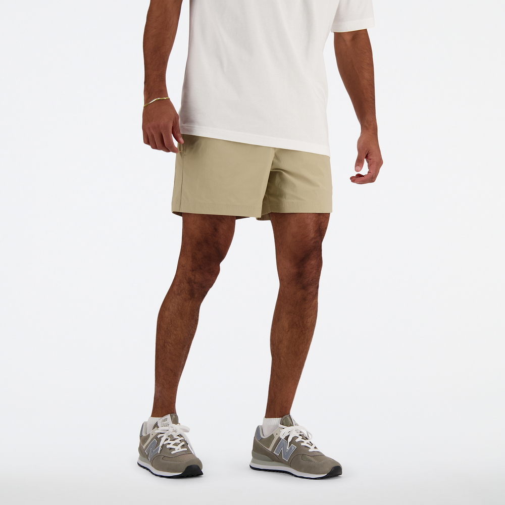 Pánske šortky New Balance MS41517SOT – béžové