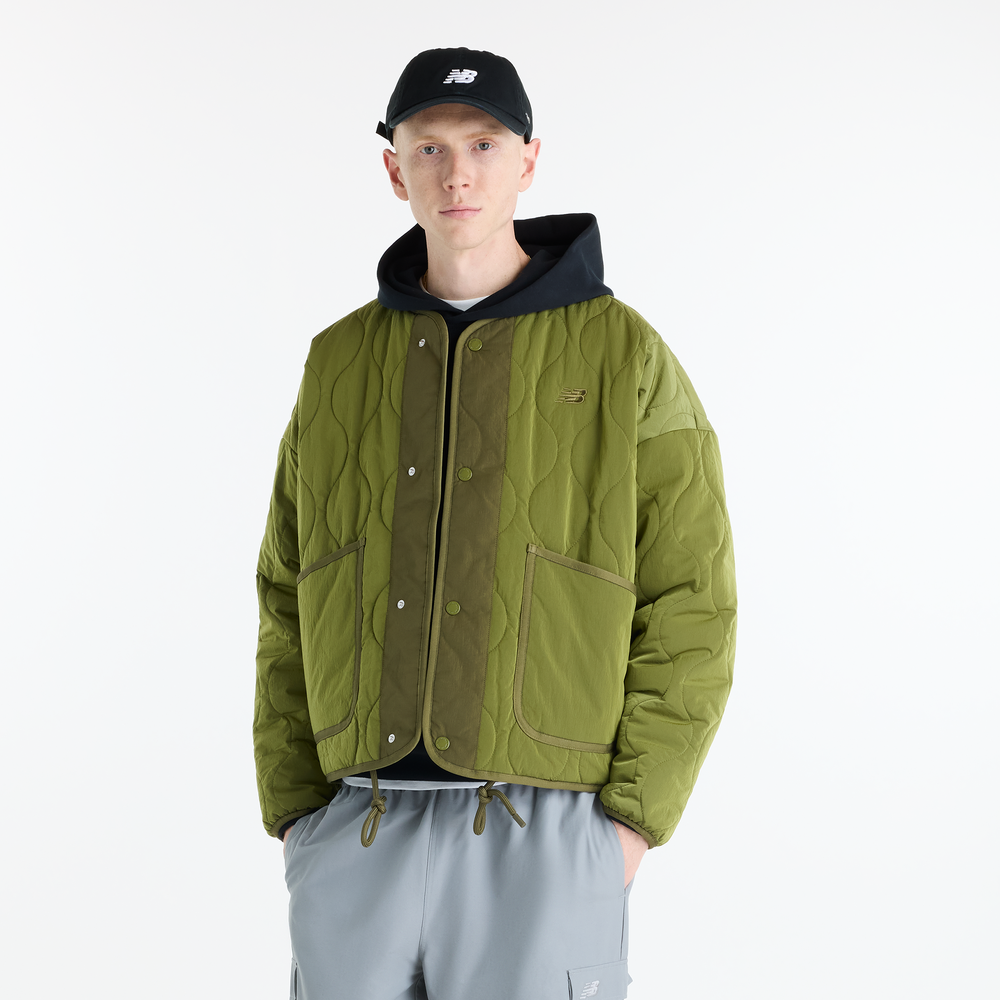 Pánska bunda New Balance MJ62M2DHGEE – zelené