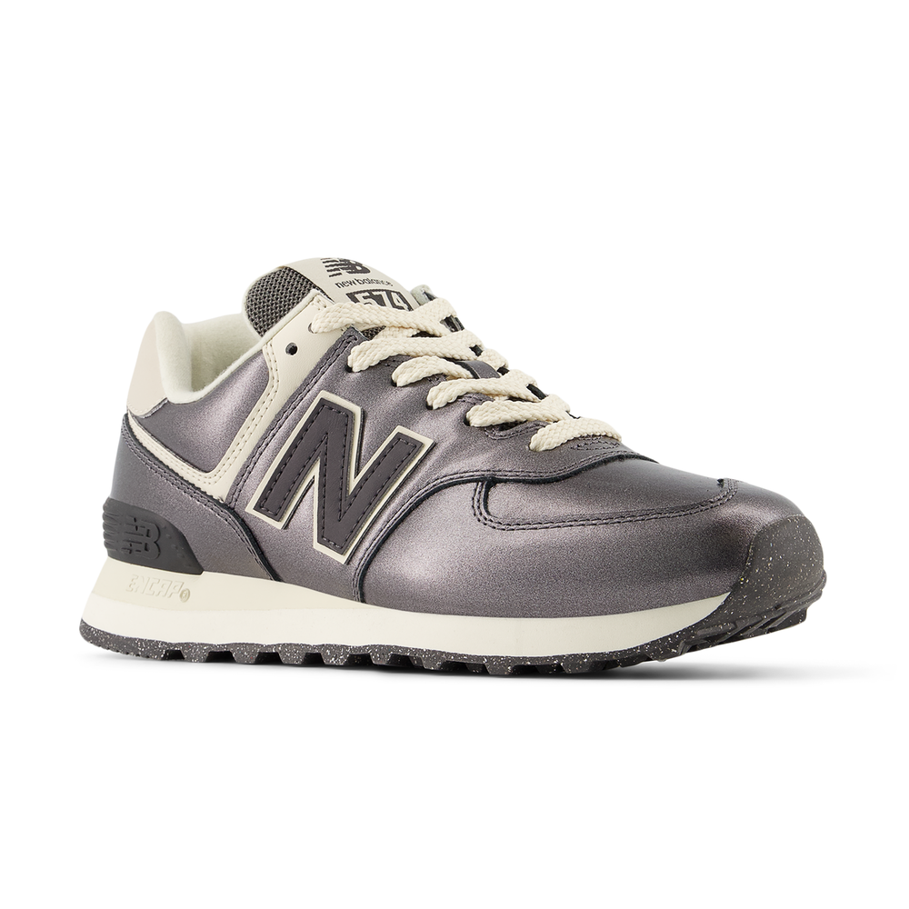 Dámske topánky New Balance WL574MGS – striebro