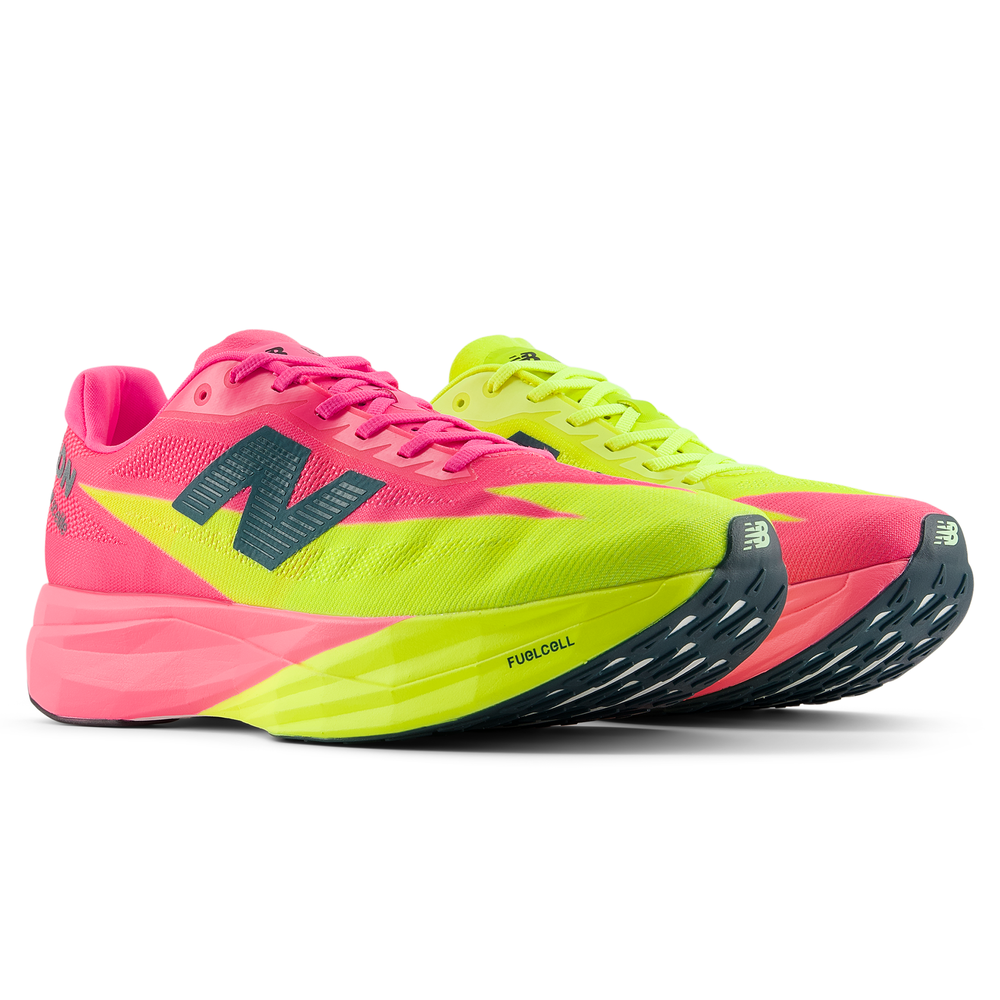 Topánky na behanie New Balance FuelCell SC Elite V5 TCS London Marathon MRCEL55L – ružové