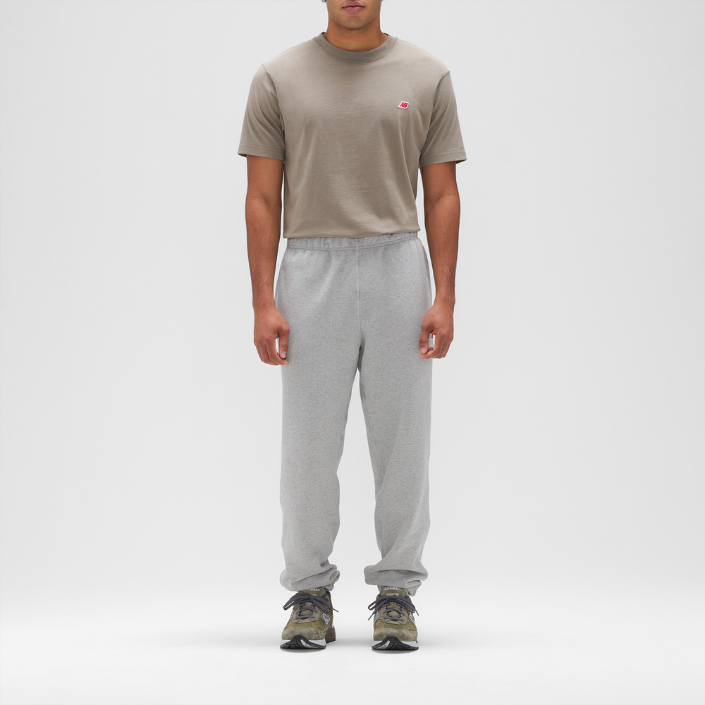 Pánske nohavice New Balance MADE in USA MP43547AG – sivé