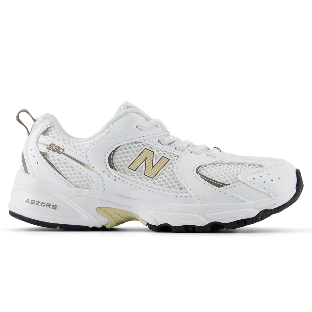 Detské topánky New Balance PZ530SO – biele