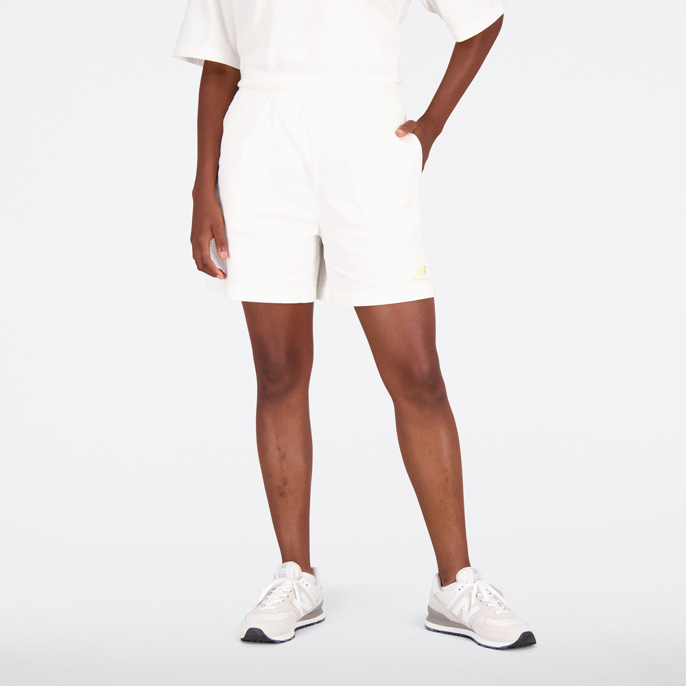Dámske šortky New Balance WS31551SST – biele