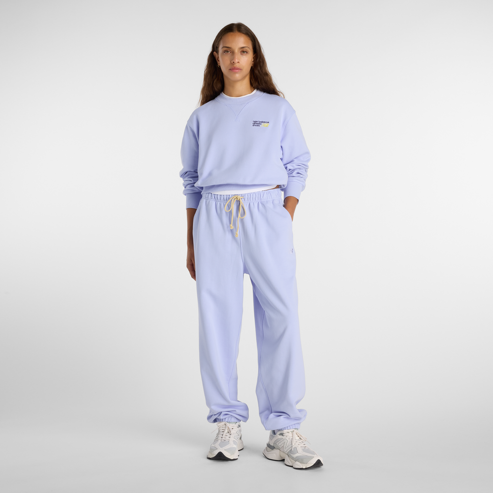 Dámske nohavice New Balance WP41513DYK – fialové