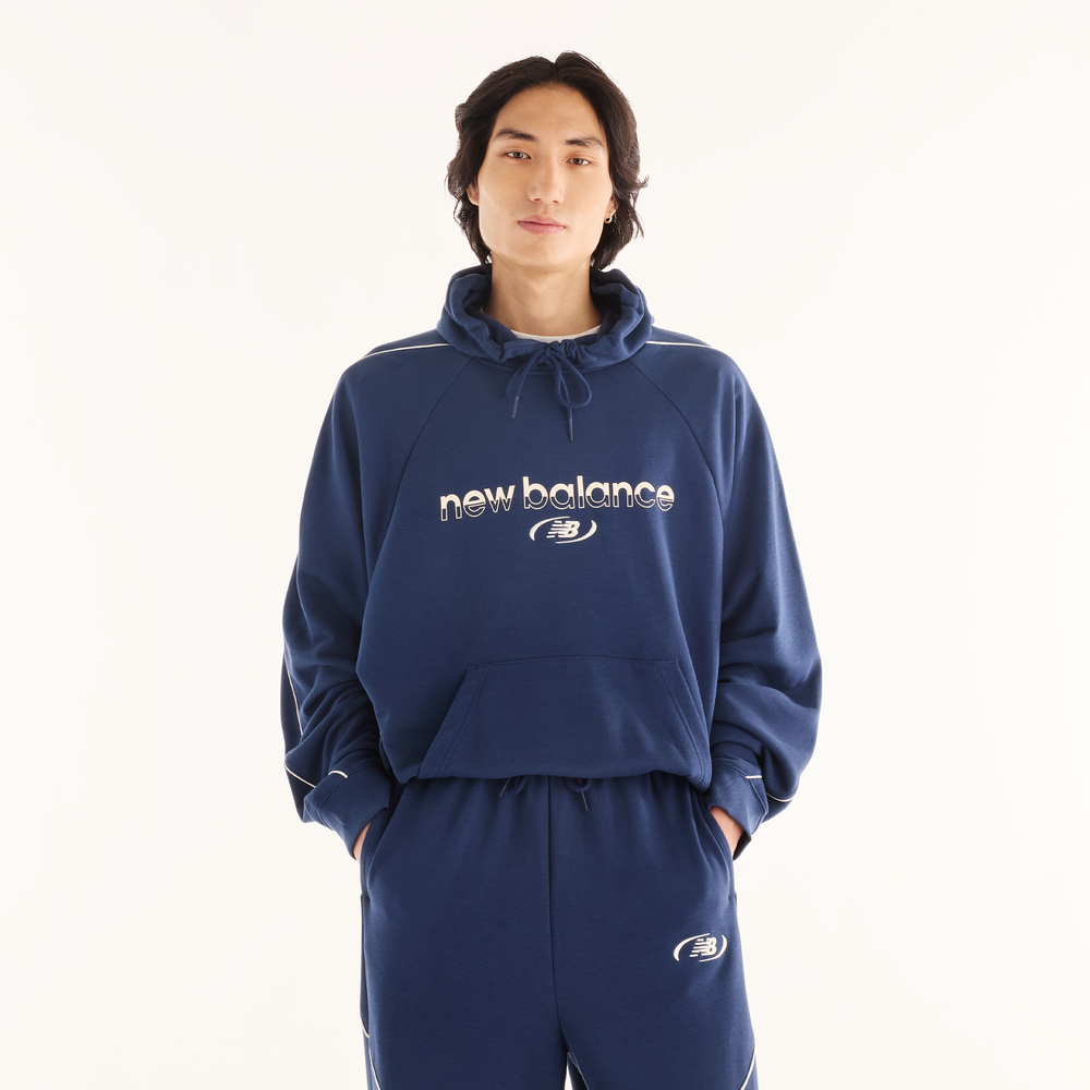 Pánska bunda New Balance MT62W318NNY – tmavomodrá