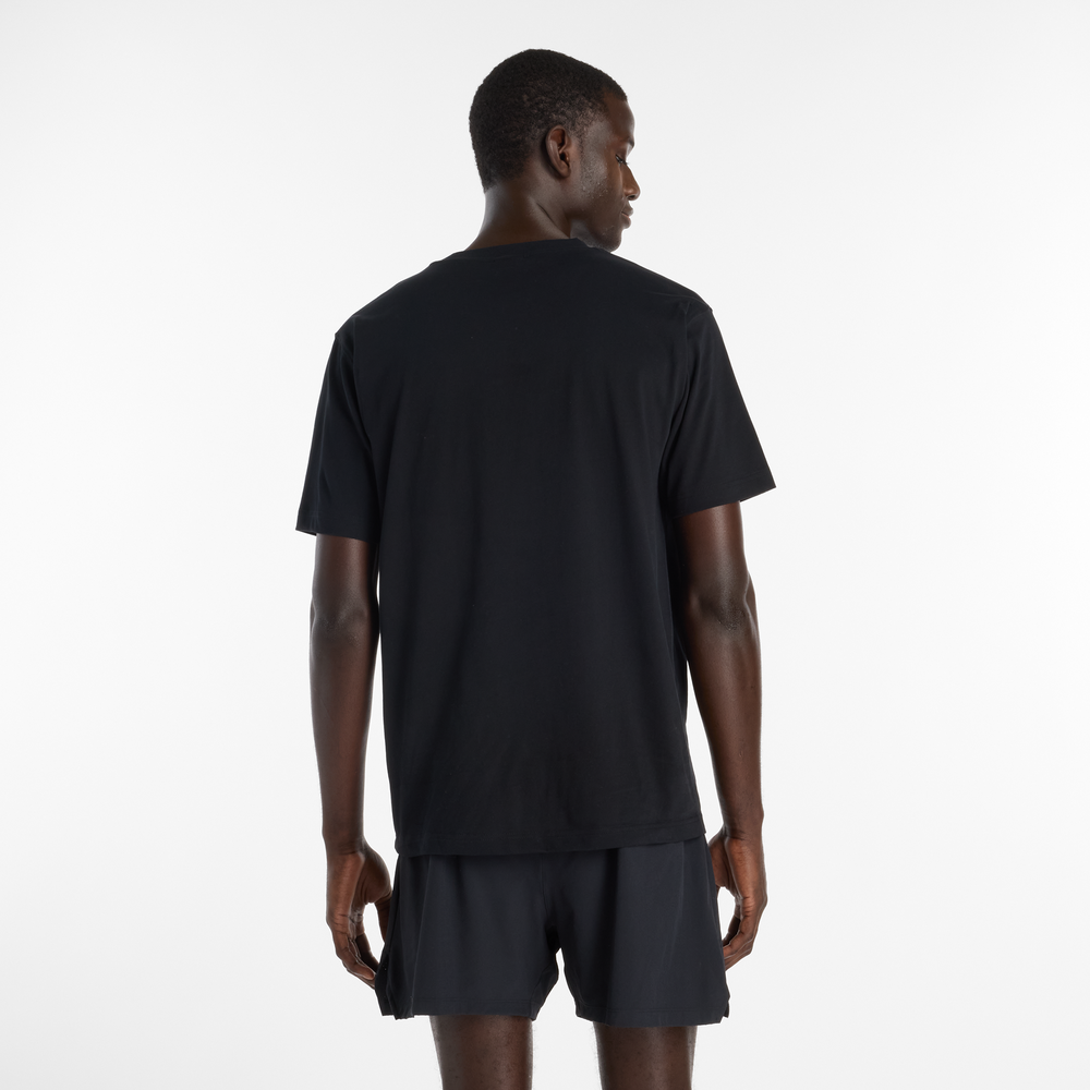 Pánske tričko New Balance MT6164W1BK – čierné