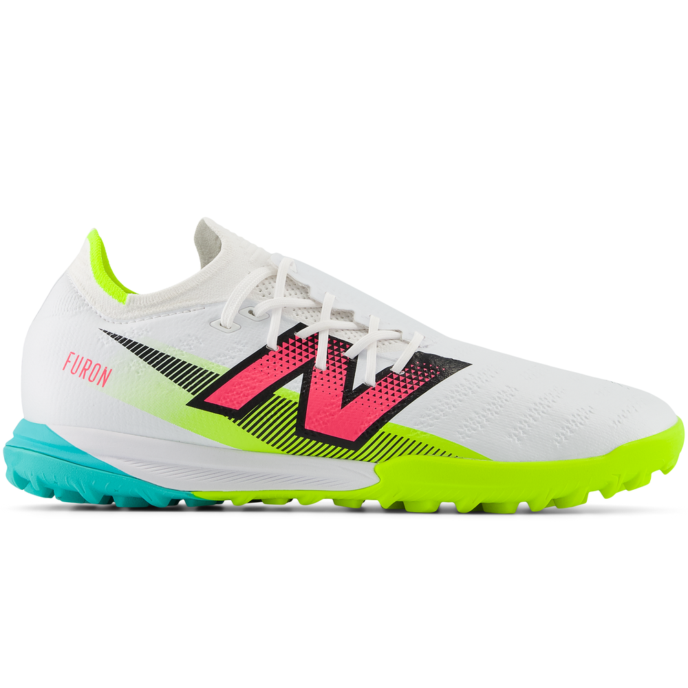 Pánske turfy New Balance FURON PRO TF V7+ SF1TH75 – biele