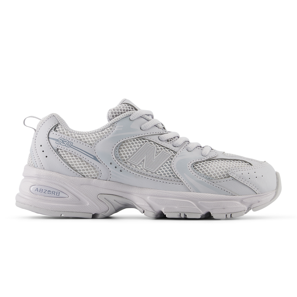 Detské topánky New Balance GR530TBA – sivé