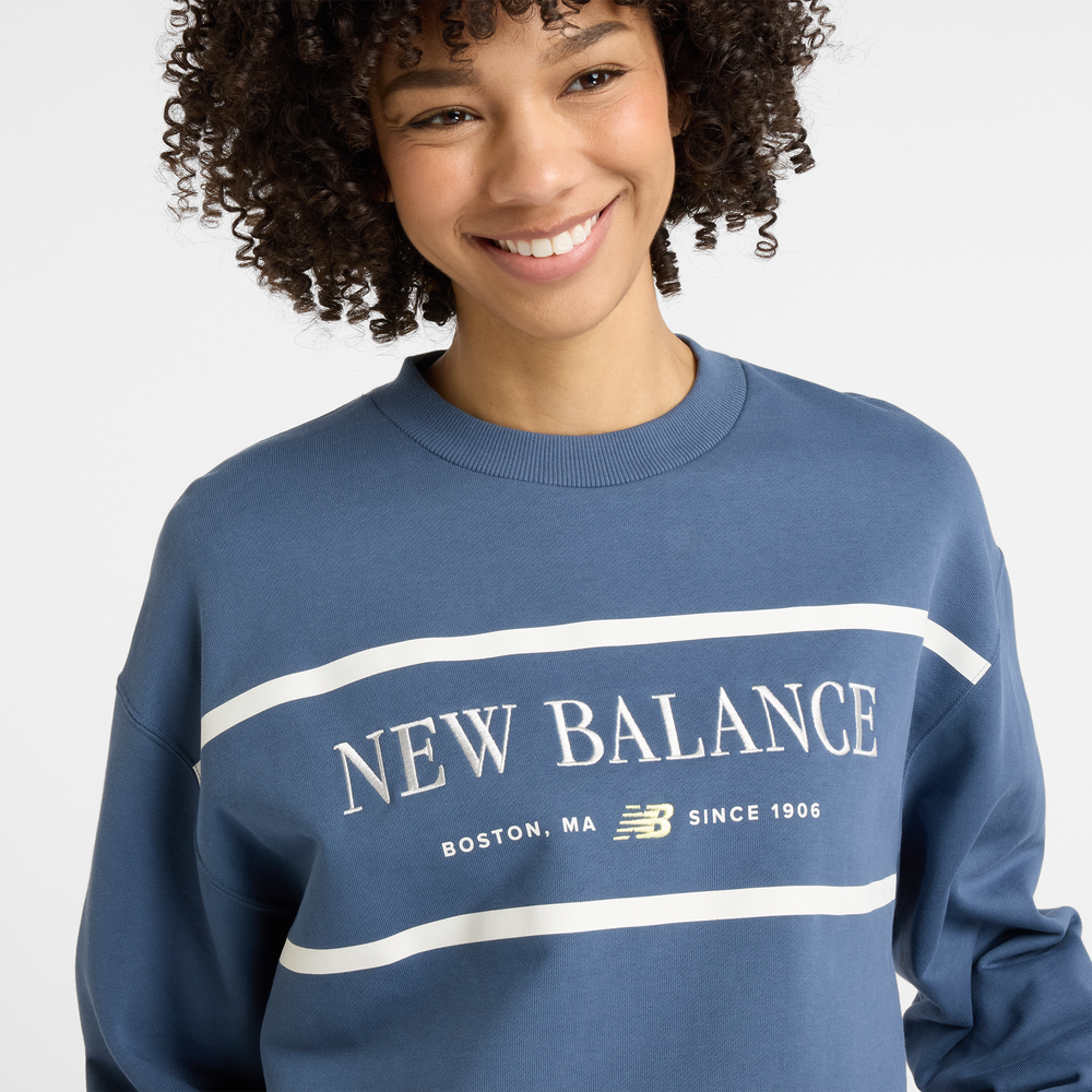 Dámska mikina New Balance WT51923VTI – modré