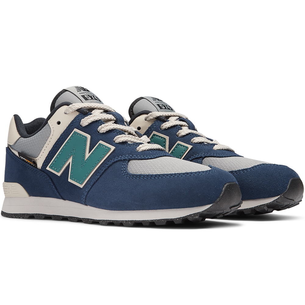 Detské topánky New Balance GC574SOA – modré