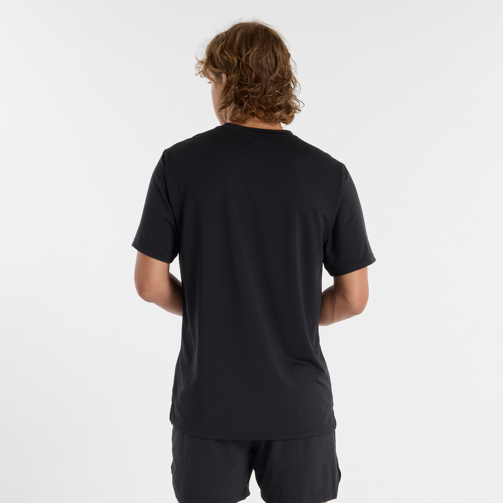 Pánske tričko New Balance MT51801BK – čierne