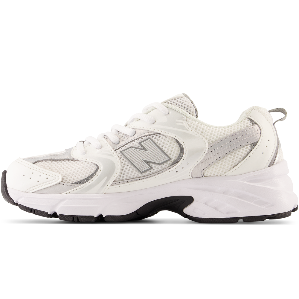 Detské topánky New Balance GR530AD – biele