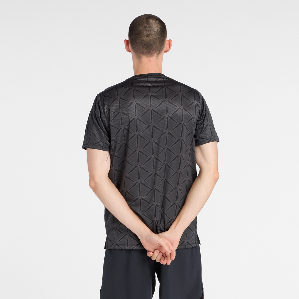 Pánske tričko New Balance MT6116OHBK –  čierné