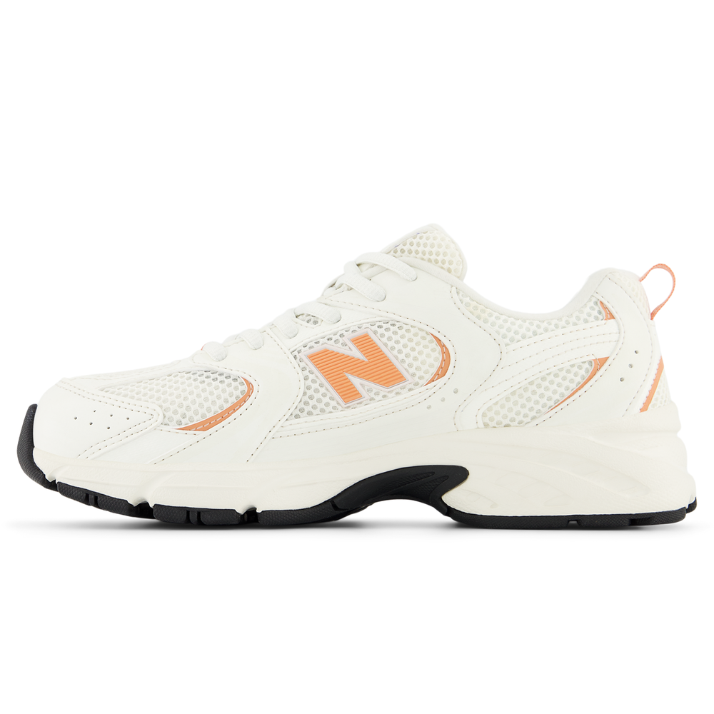 Detské topánky New Balance GR530CG – biele