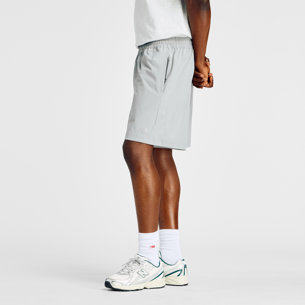 Pánske šortky New Balance MB6174CDYST – sivé