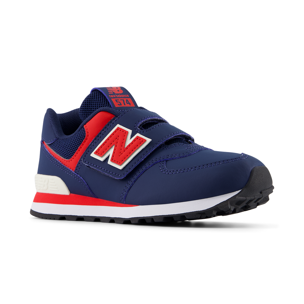 Detské topánky New Balance PV574KIK – tmavomodrá