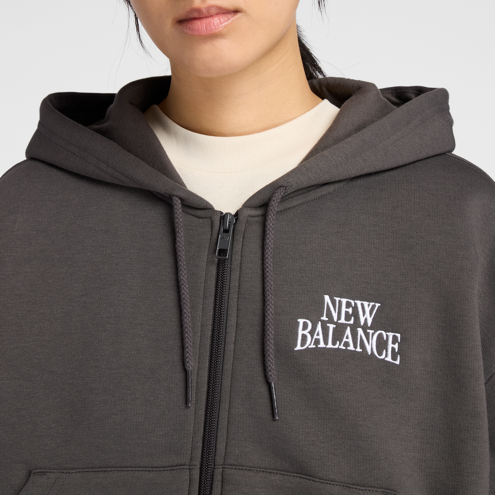 Dámska mikina New Balance WJ61W2EEABR – sivé
