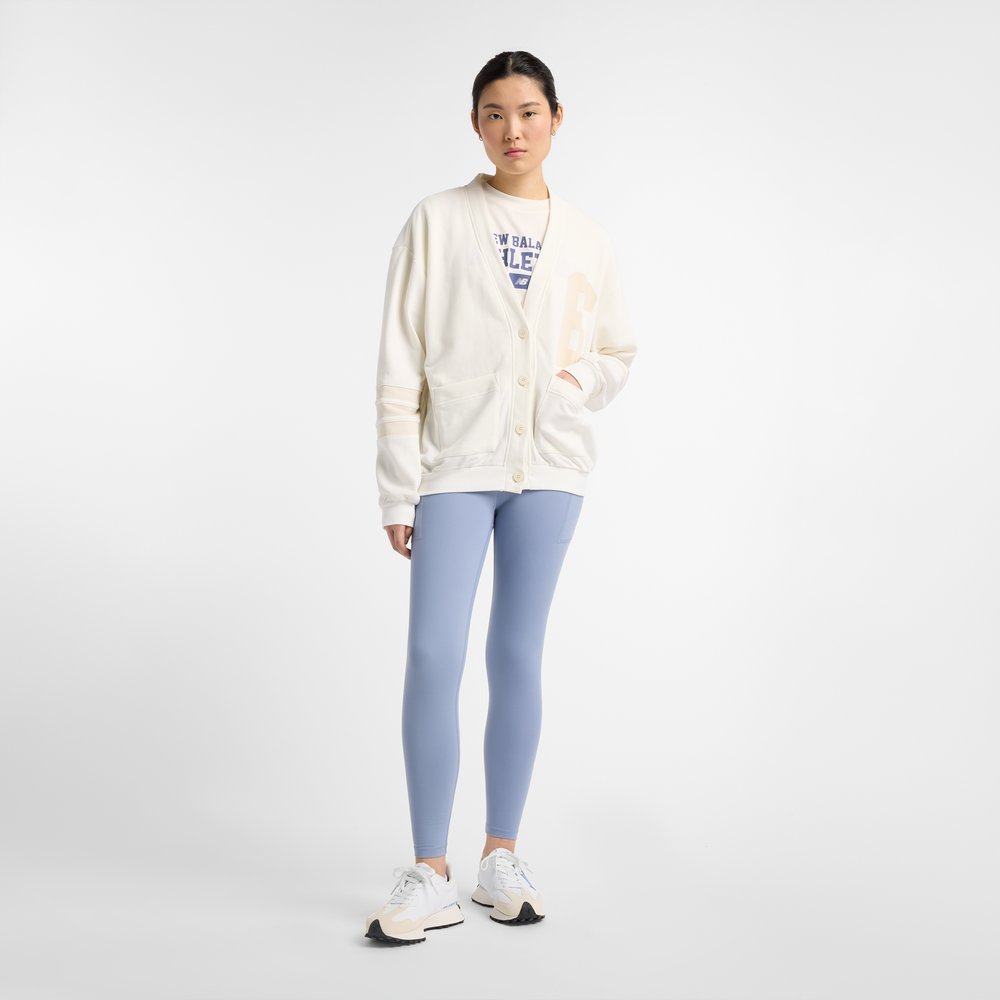 Dámsky kardigán New Balance WT51515SST – béžové