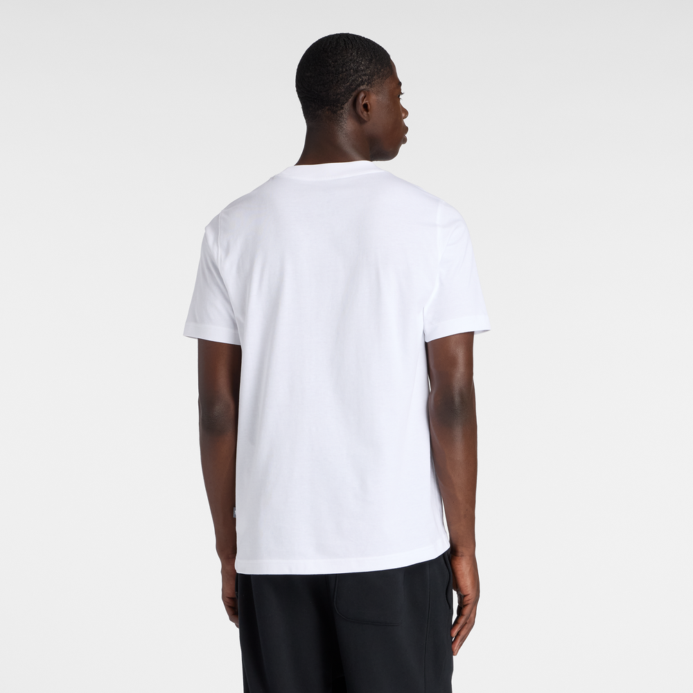 Pánske tričko New Balance MT61L3FMWT – biele