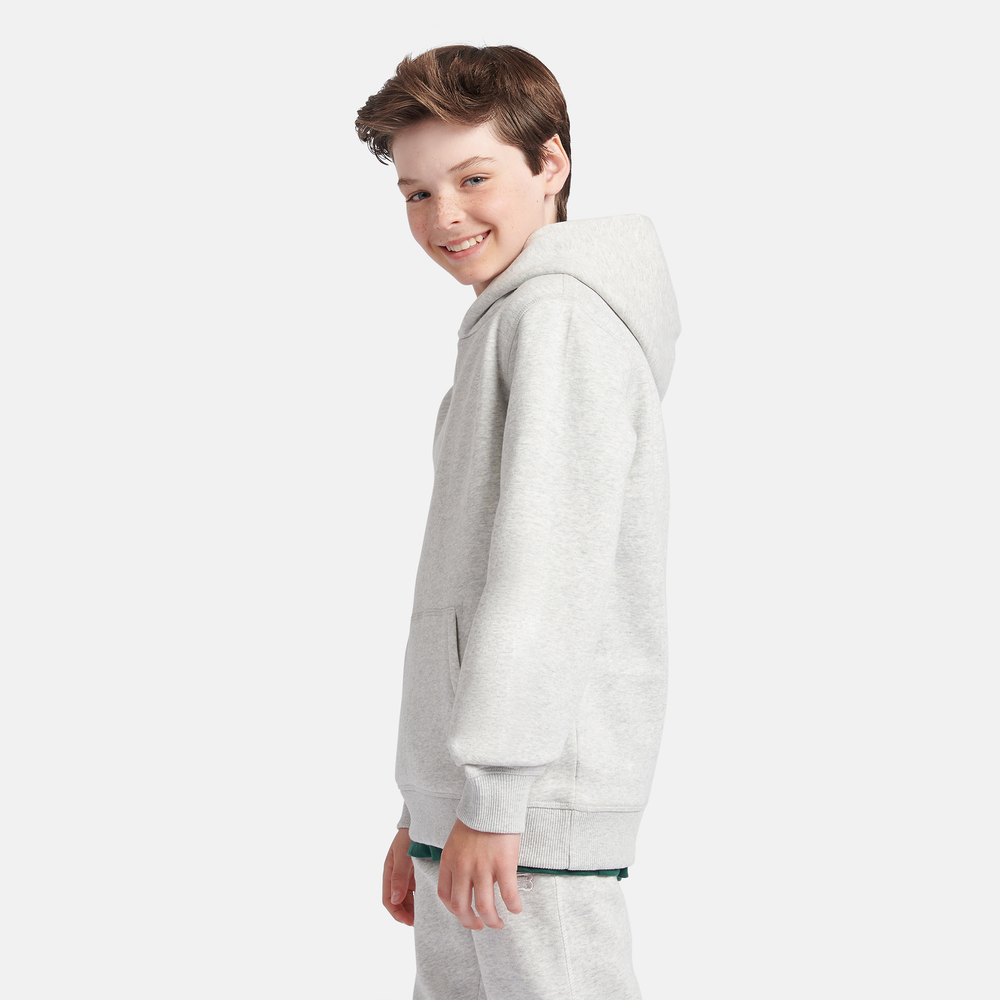 Detská mikina New Balance LAKB0056AHH – sivé