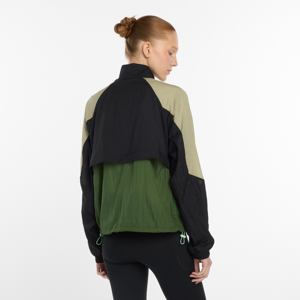 Dámska bunda New Balance WO53206GAS – zelené