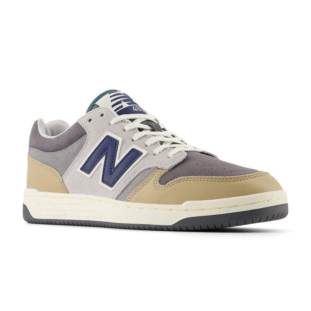 Unisex topánky New Balance BB480LGB – sivé