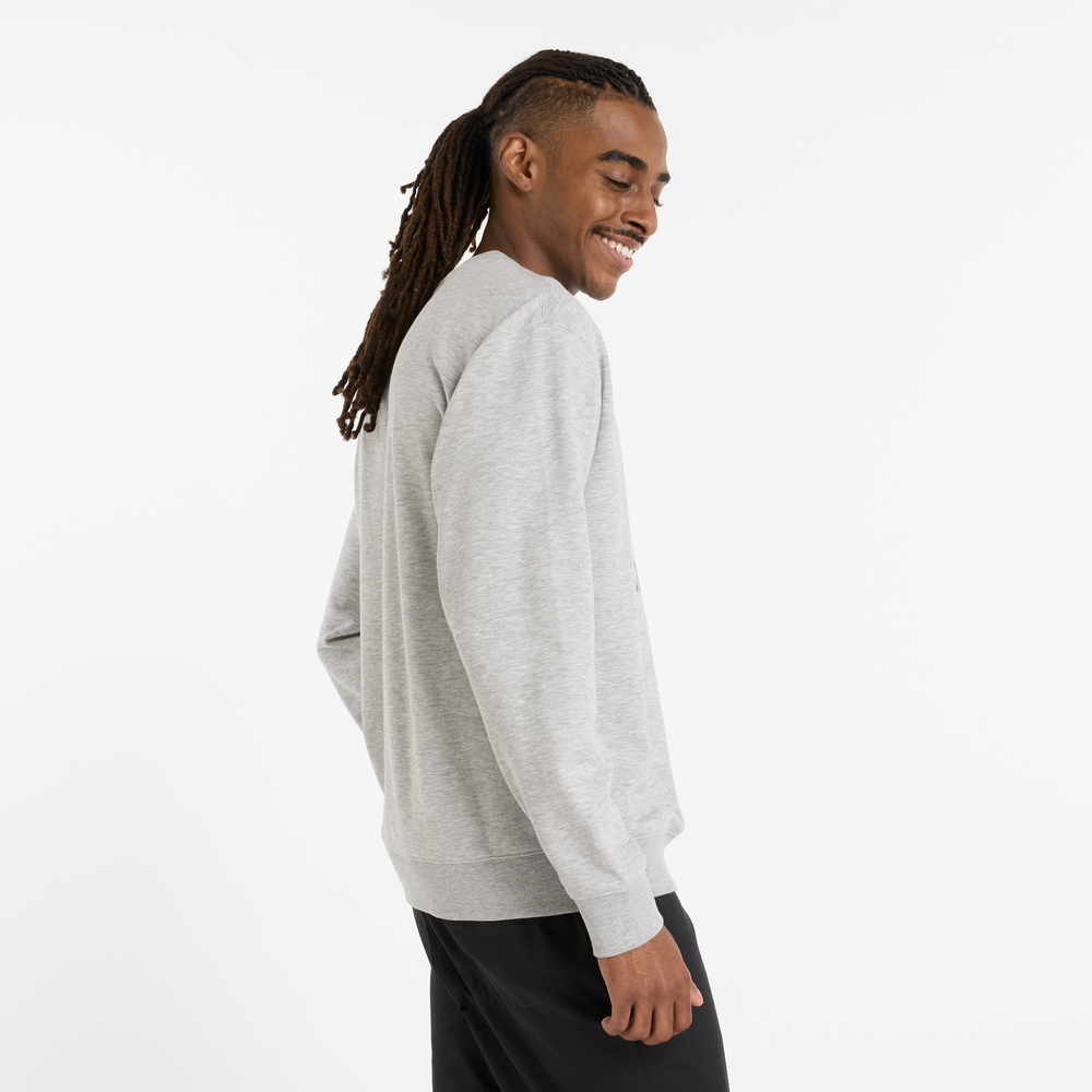Pánska bunda New Balance MT51929AG – sivé