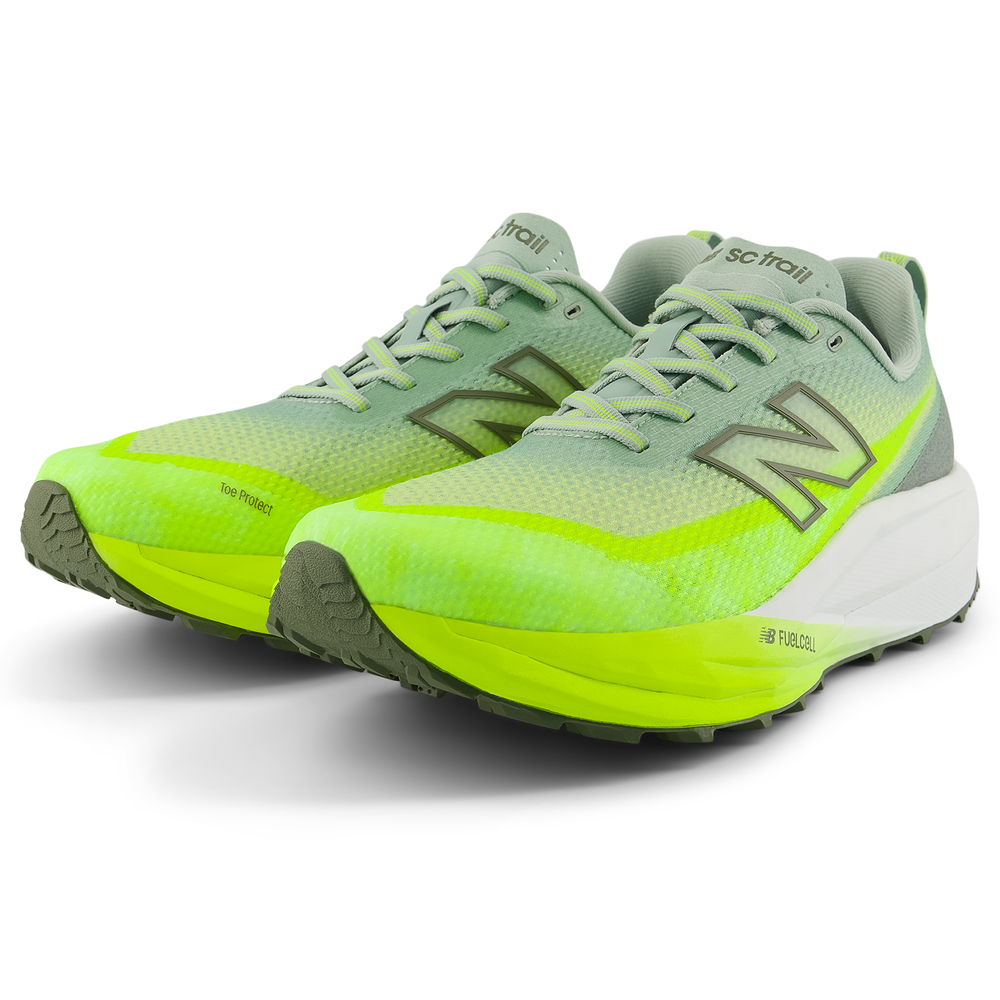 Pánske topánky New Balance FuelCell SuperComp Trail v2 MTRX5C9 – zelené