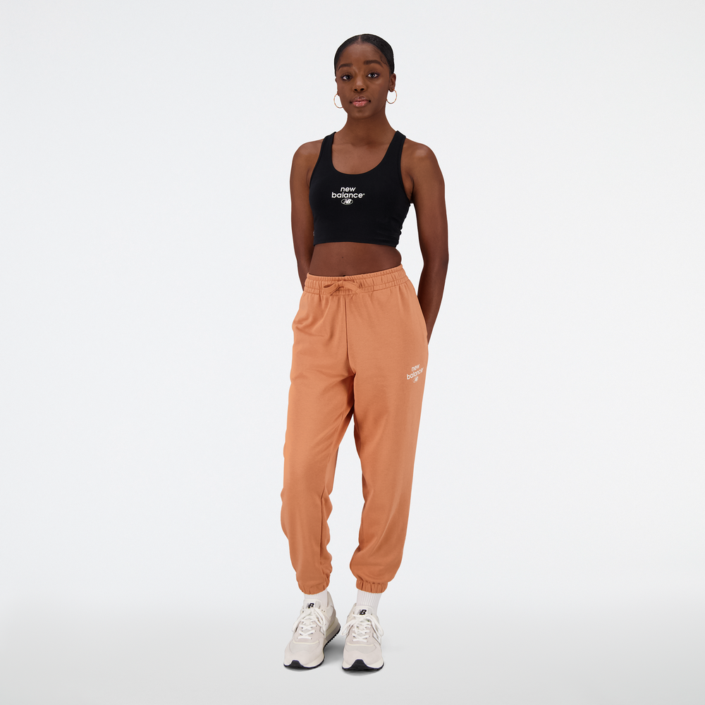 Športový top New Balance WB31500BK – čierne