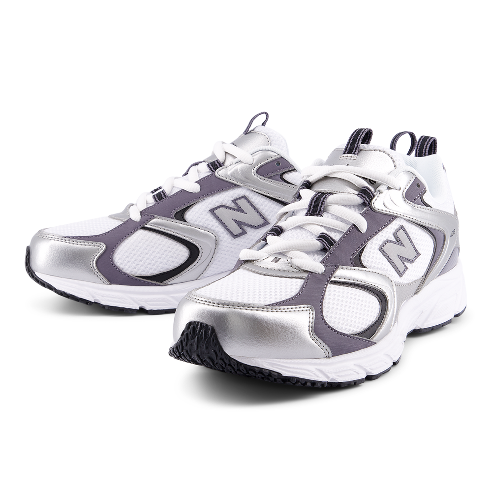 Unisex topánky New Balance U4086LR – biele