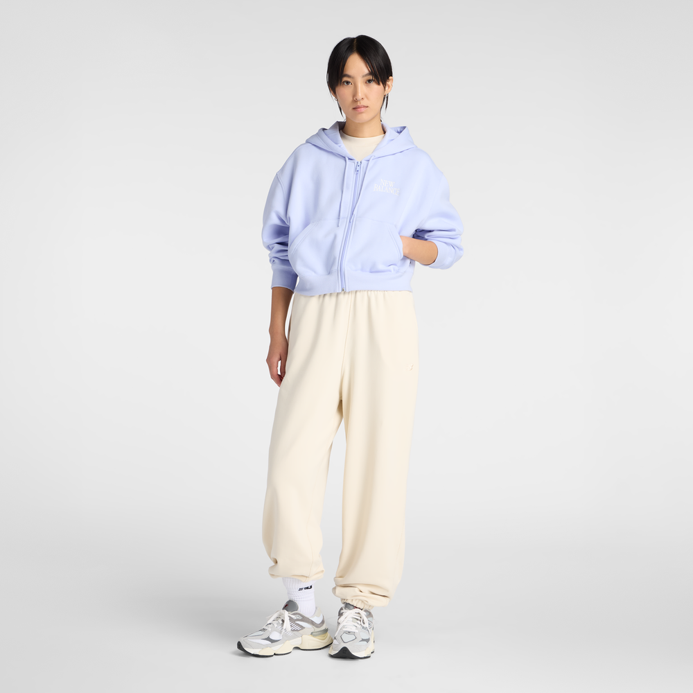 Dámska mikina New Balance WJ61W2EEDYK – fialové