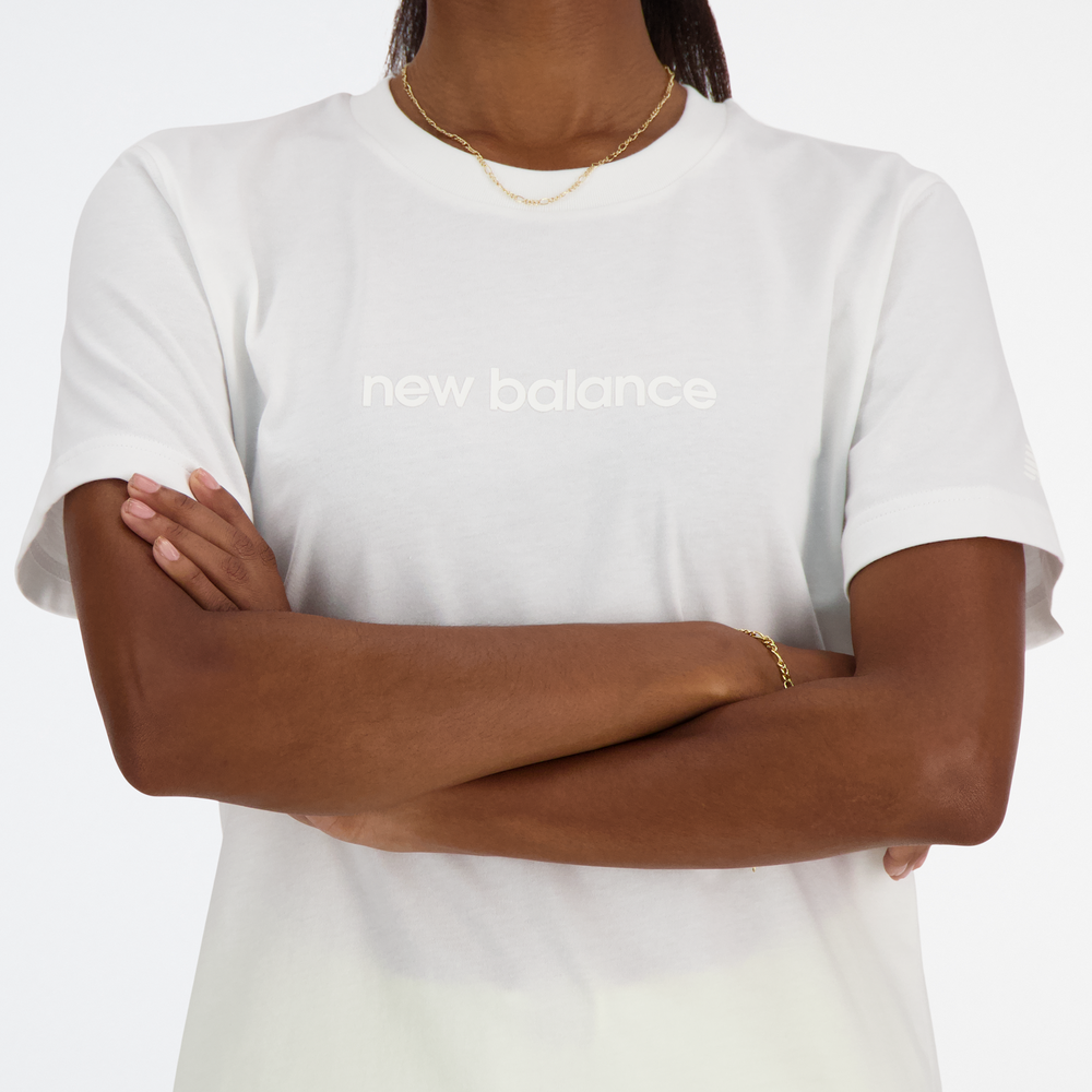 Dámske tričko New Balance WT41554WT – biele