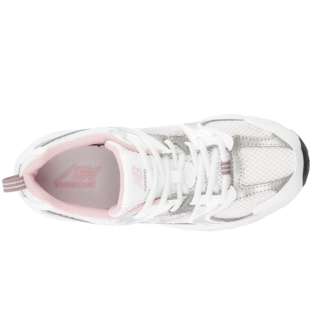 Detské topánky New Balance GR530GK – biele