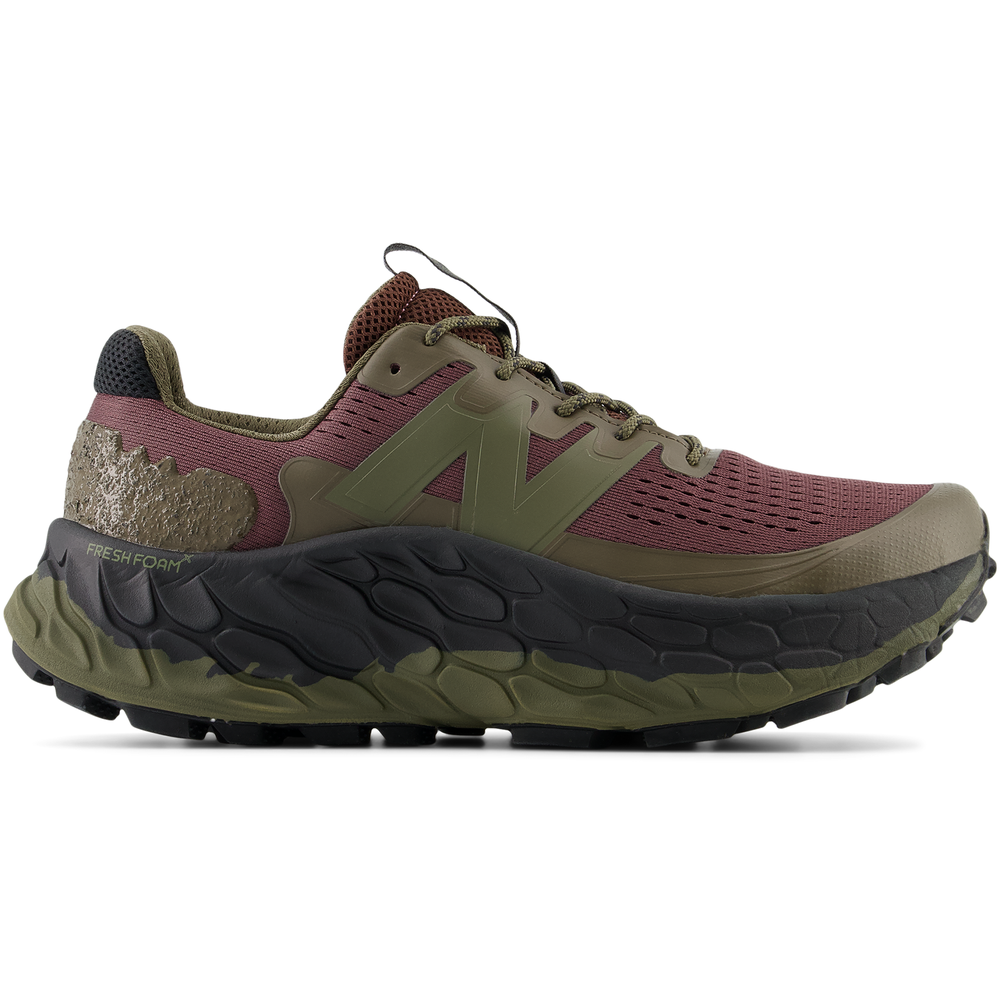 Pánske topánky New Balance Fresh Foam X More Trail v3 MTMORNAD – bordová